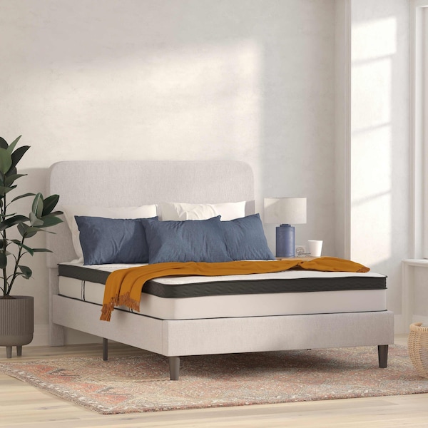 Flash Furniture 10" Hybrid Mattress, Queen Mattress in a Box CL-E230P-R-Q-10-GG - main